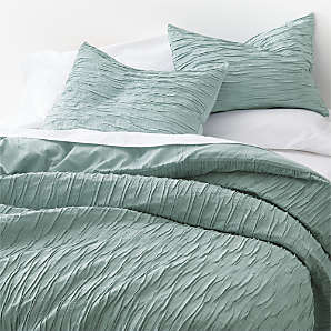 Green Bedding Crate And Barrel, Blue And Green Bedspreads Queen