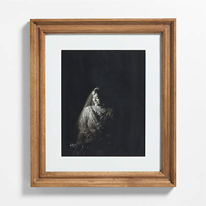 Belfast Natural Oak Wood 11x14 Wall Picture Frame with Interchangeable Mats