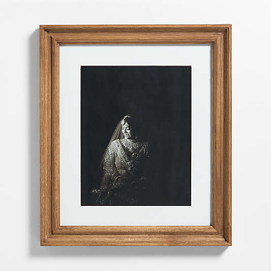 Belfast Natural Oak Wood 11x14 Wall Picture Frame with Interchangeable Mats