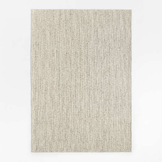 Belfast Performance Wool Blend Handwoven Ivory Area Rug