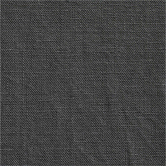 Storm Grey EUROPEAN FLAX ™-Certified Linen Blackout Window Curtain Panel 52"x84"