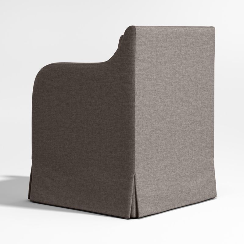 Belmar Grey Upholstered Dining Arm Chair - image 5 of 8