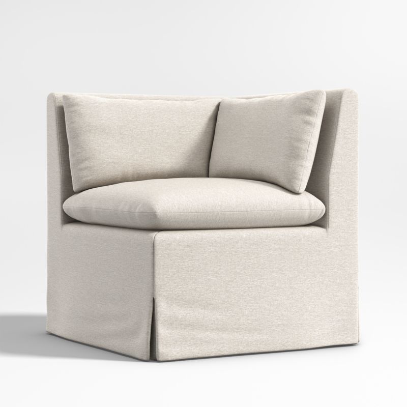 Belmar Corner Upholstered Banquette Chair with Performance Fabric - image 7 of 10