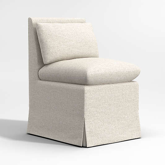 Belmar Ivory Slipcovered Dining Chair