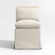 Belmar Slipcovered Dining Banquette Bench with Performance Fabric