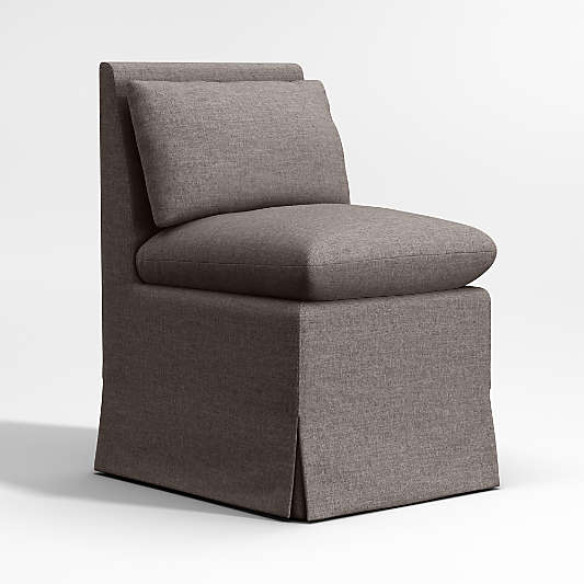 Belmar Grey Slipcovered Dining Chair