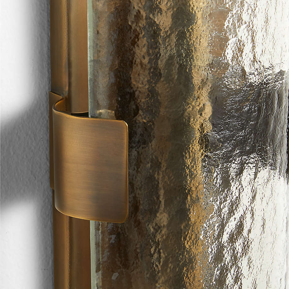 Griffin Burnished Brass Wall Sconce Light