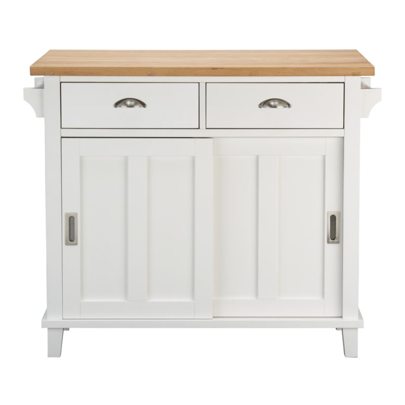 Belmont White Kitchen Island - image 16 of 18