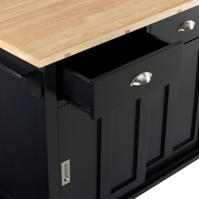 Belmont Black Kitchen Island - image 6 of 15