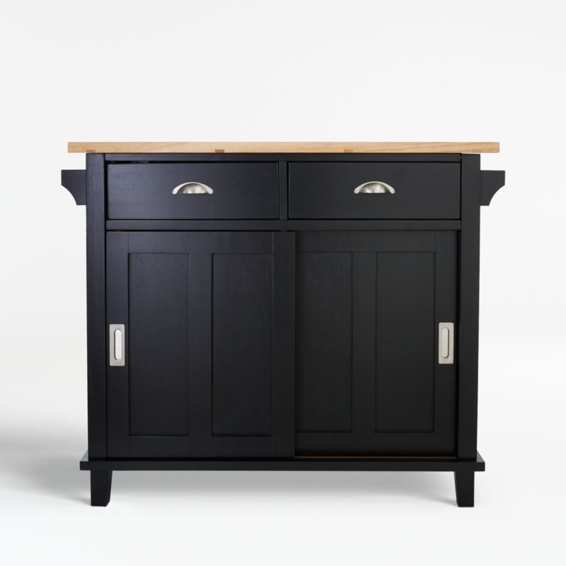 Belmont Black Kitchen Island