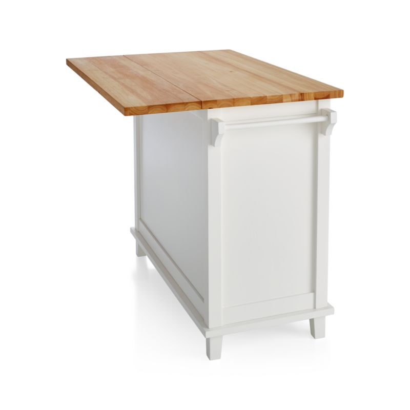 Belmont White Kitchen Island - image 13 of 18