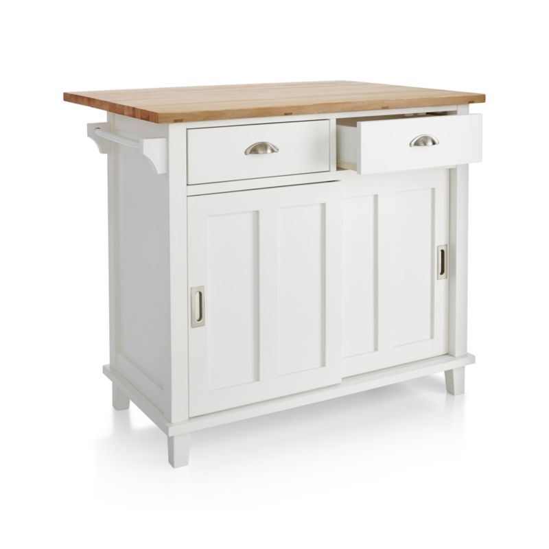 Belmont White Kitchen Island - image 12 of 18