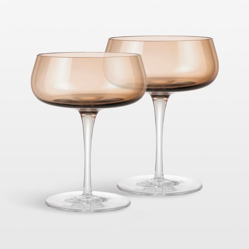 Blomus Belo 6.8-Oz. Coffee Champagne Coupes, Set of 2