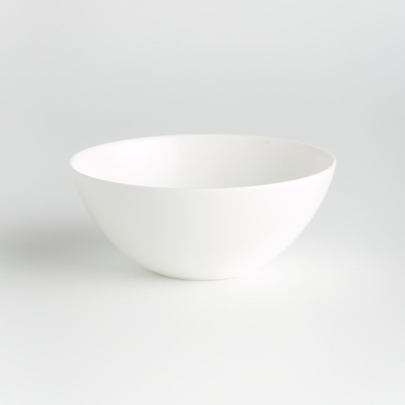 Bennett White Bone China Cereal Bowls, Set of 8 - image 4 of 5