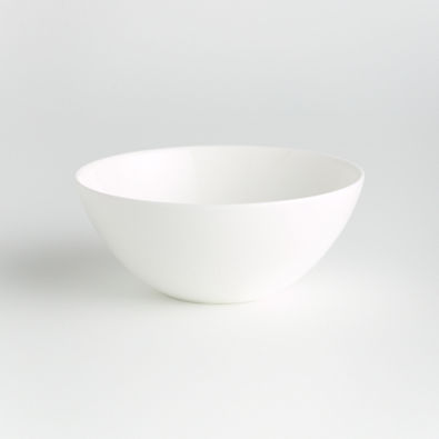 View Bennett White Bone China Cereal Bowl details