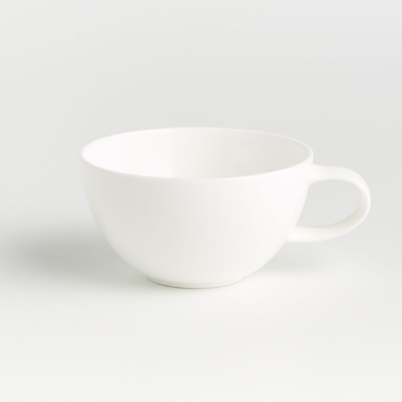 Bennett White Bone China Cup