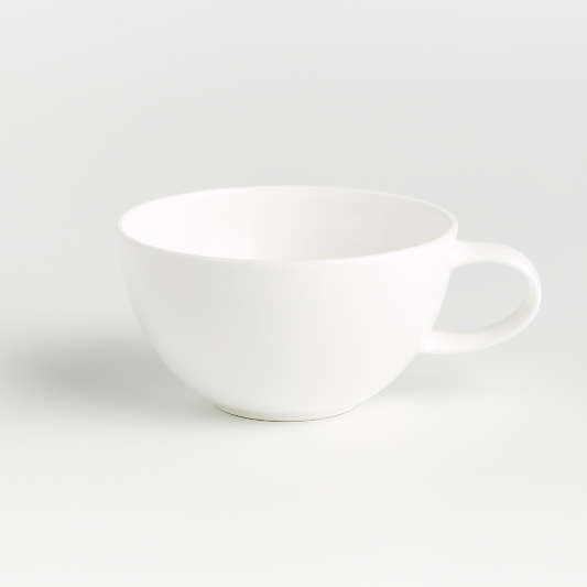 Bennett White Bone China 12-Oz. Cup