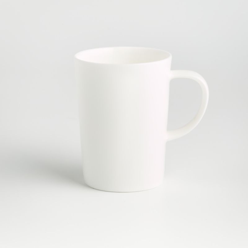 Bennett White Bone China 16-Oz. Mug - image 0 of 2