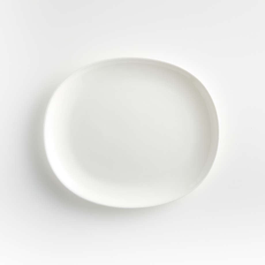 Bennett Oval Salad Plate + Reviews | Crate & Barrel