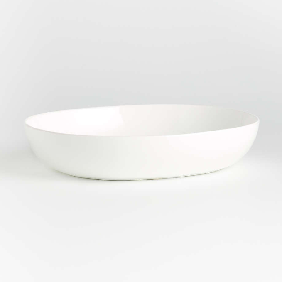 Oval Large Serving Bowl + Reviews Crate & Barrel