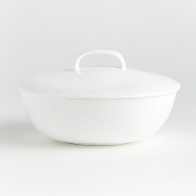 View Bennett Oval Serving Bowl with Lid details