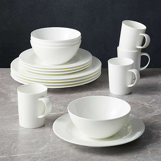 Bennett Rimmed 16-Piece Dinnerware Set