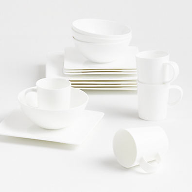 View Bennett Square 16-piece Dinnerware Set details