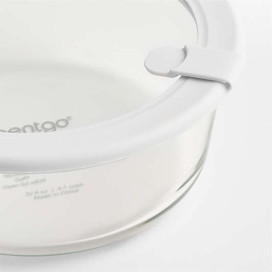 Bentgo Glass Food Storage 8-Piece Container Set with Leak-Proof Glass and Silicone Lids