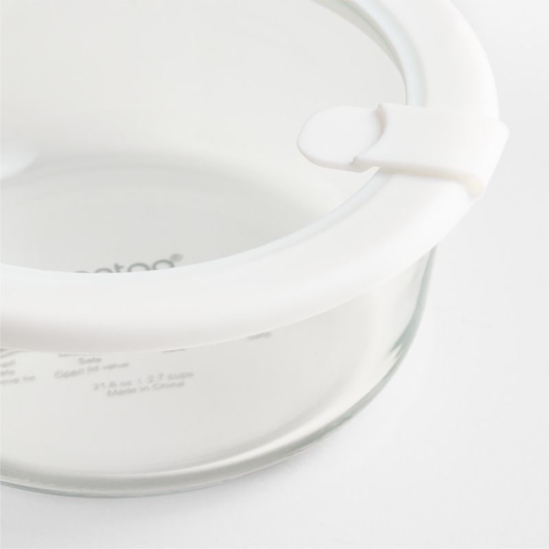 Bentgo Medium 2.7-oz. Signature Glass Food Storage Container with Leak-Proof Glass and Silicone Lid - image 1 of 2