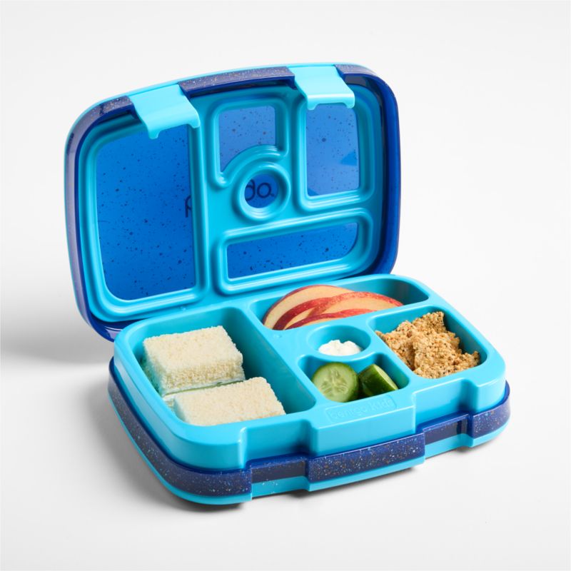 Bentgo Abyss Blue Confetti Kids Bento Lunch Box + Reviews 