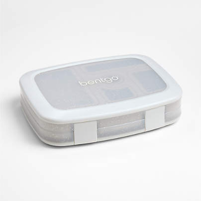 Bentgo ® Silver Glitter Kids Bento Lunch Box