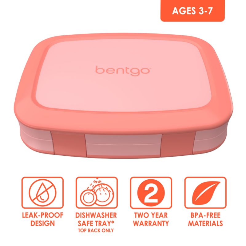 Bentgo ® Coral Kids Bento Lunch Box - image 4 of 10