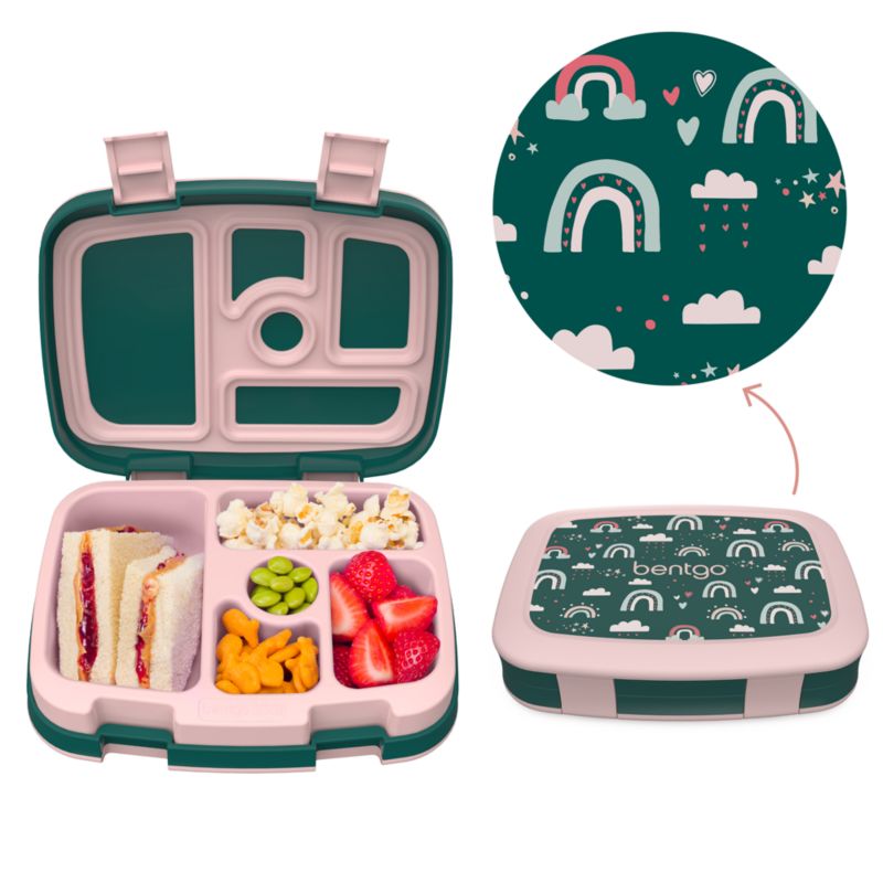 Bentgo ® Green Rainbow Kids Bento Lunch Box - image 9 of 11