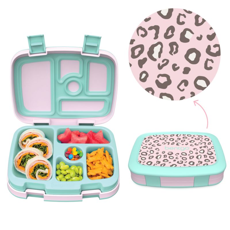 Bentgo ® Leopard Print Kids Bento Lunch Box - image 9 of 11