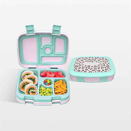 Bentgo ® Leopard Print Kids Bento Lunch Box