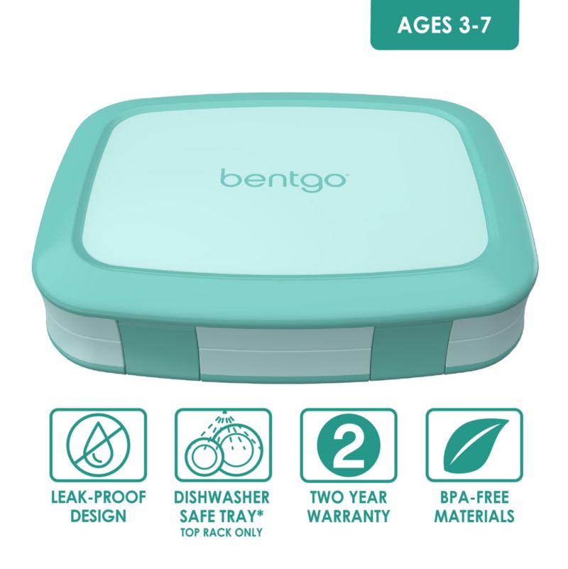 Bentgo ® Seafoam Green Kids Bento Lunch Box - image 4 of 10