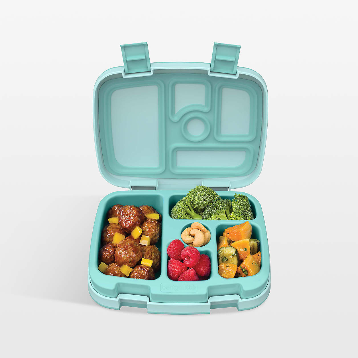 Bentgo Seafoam Green Kids Bento Lunch Box + Reviews | Crate & Kids