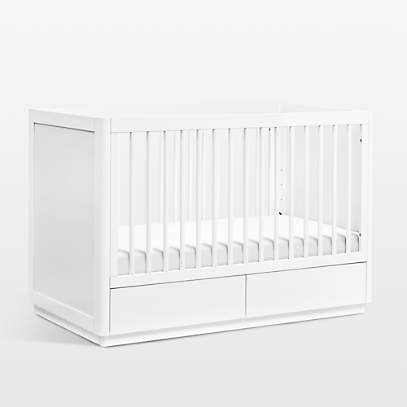 Babyletto Lolly Natural 3-in-1 Wood Convertible Baby Crib with Toddler Bed  Conversion Kit + Reviews | Crate & Kids