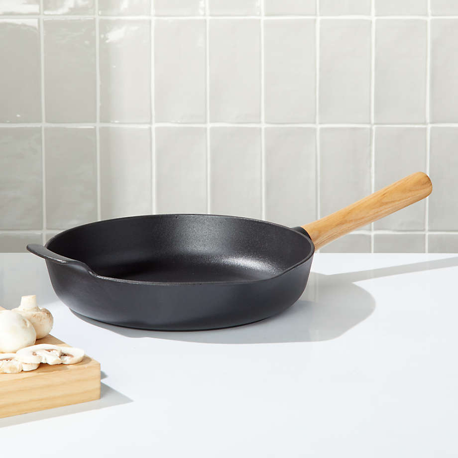 BergHOFF 10.25" Ron Black Cast Iron Fry Pan Crate & Barrel