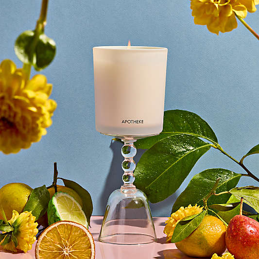 Apotheke Bergamont Tangerine 1-Wick Scented Candle
