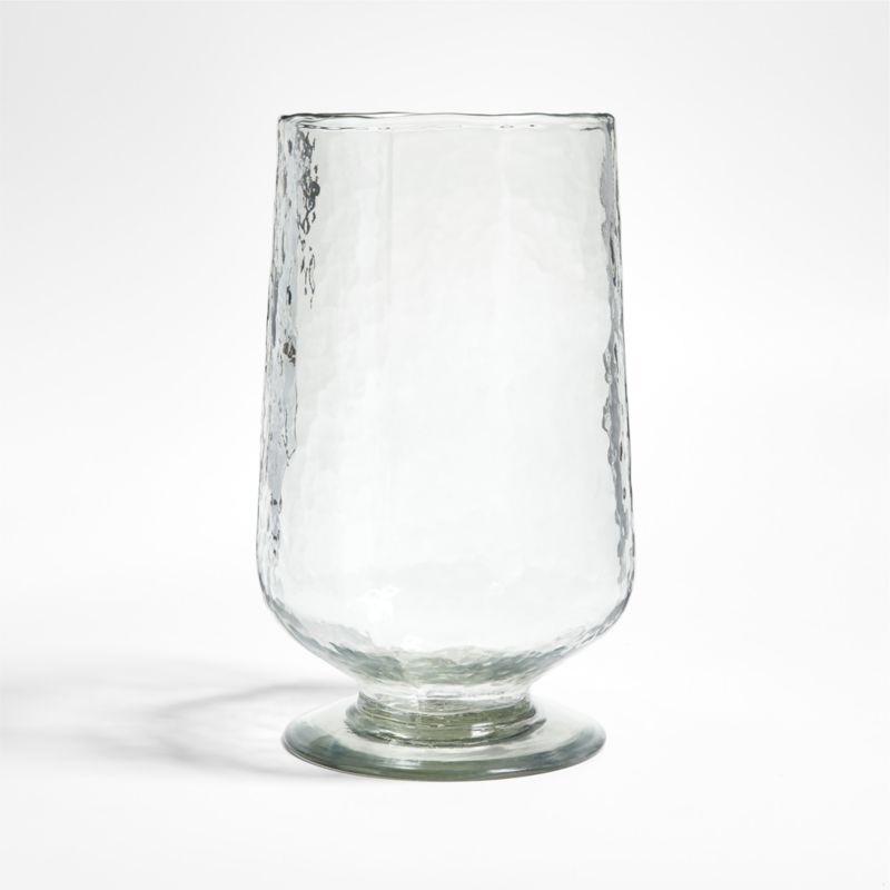 Bergen Large Glass Hurricane Candle Holder Reviews Crate And Barrel 2814