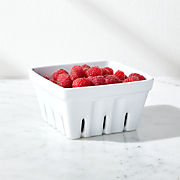 White Berry Box Colanders, Set of 4