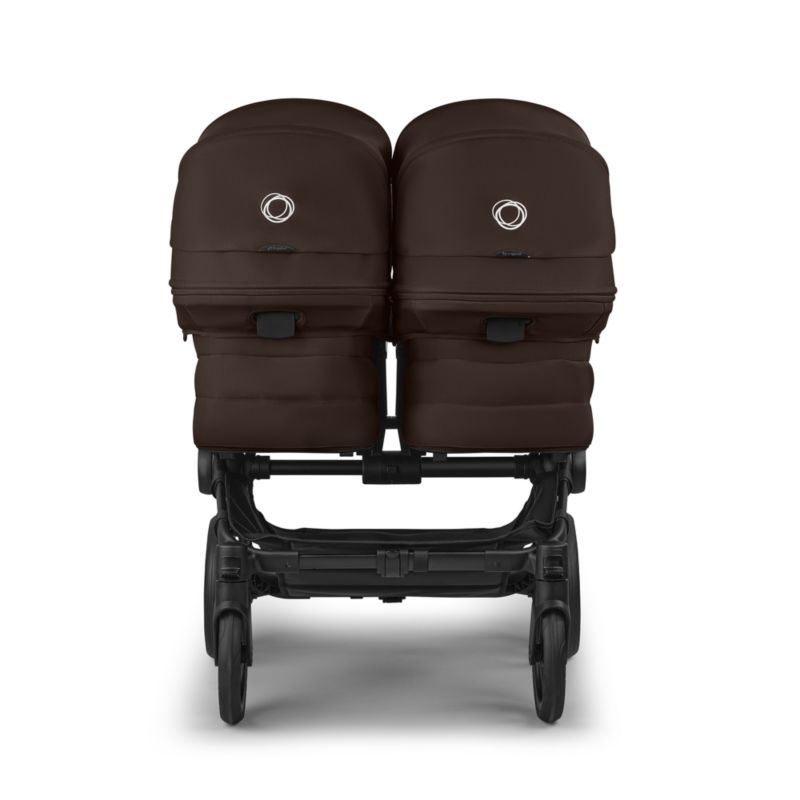 Bugaboo Donkey 6 Twin Cocoa Brown Fabric Complete Baby Bassinet - image 3 of 5