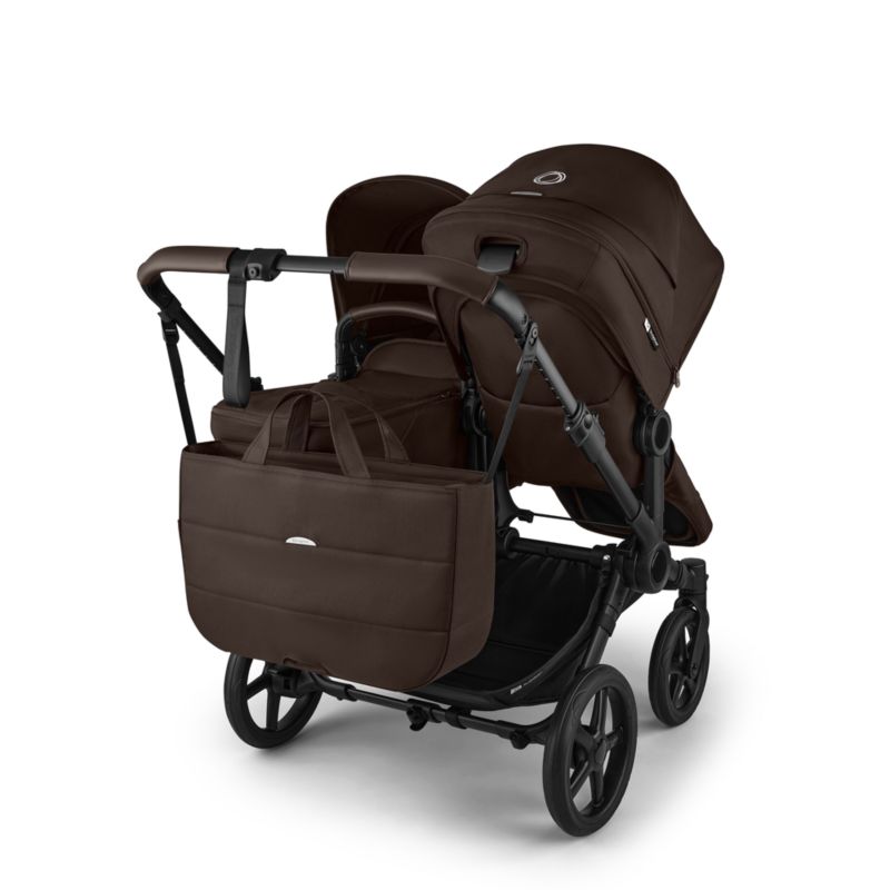 Bugaboo Donkey 6 Baby Stroller Cocoa Brown Sibling Seat - image 5 of 9