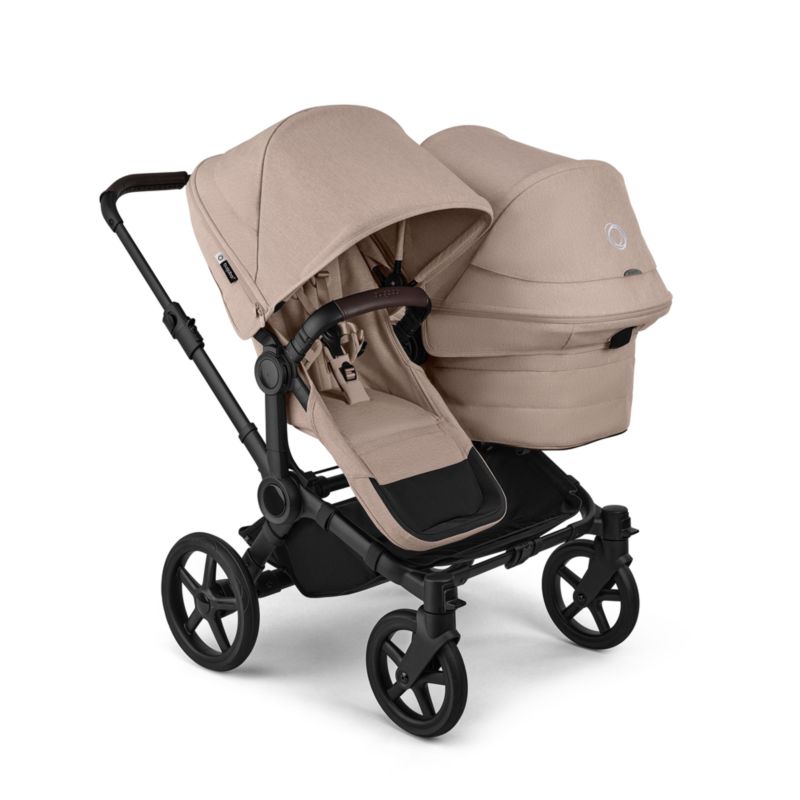 Bugaboo Donkey 6 Baby Stroller Desert Taupe Melange Sibling Seat - image 2 of 6