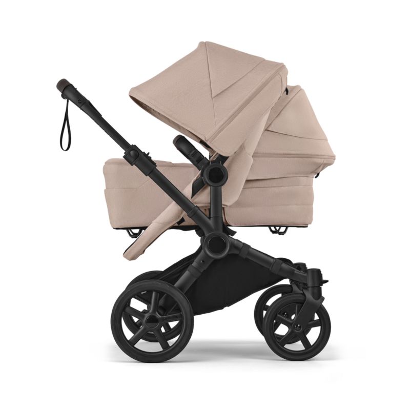 Bugaboo Donkey 6 Baby Stroller Desert Taupe Melange Sibling Seat - image 3 of 6