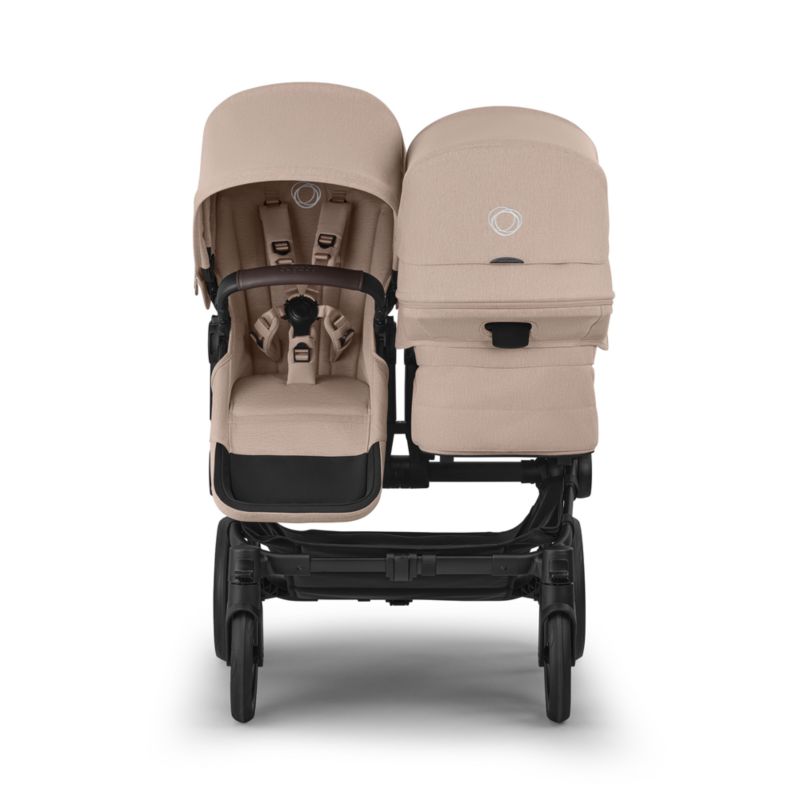 Bugaboo Donkey 6 Baby Stroller Desert Taupe Melange Sibling Seat - image 5 of 6