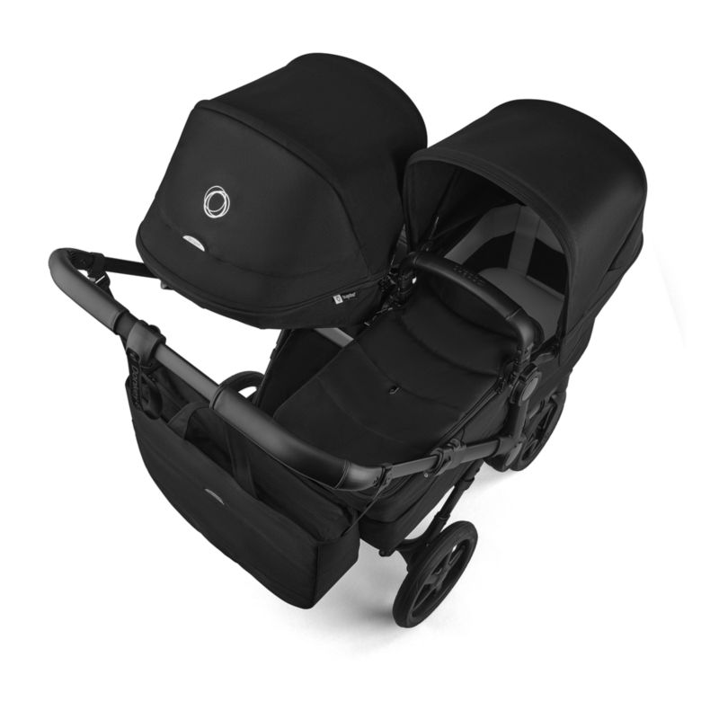 Bugaboo Donkey 6 Baby Stroller Heritage Black Sibling Seat - image 5 of 12