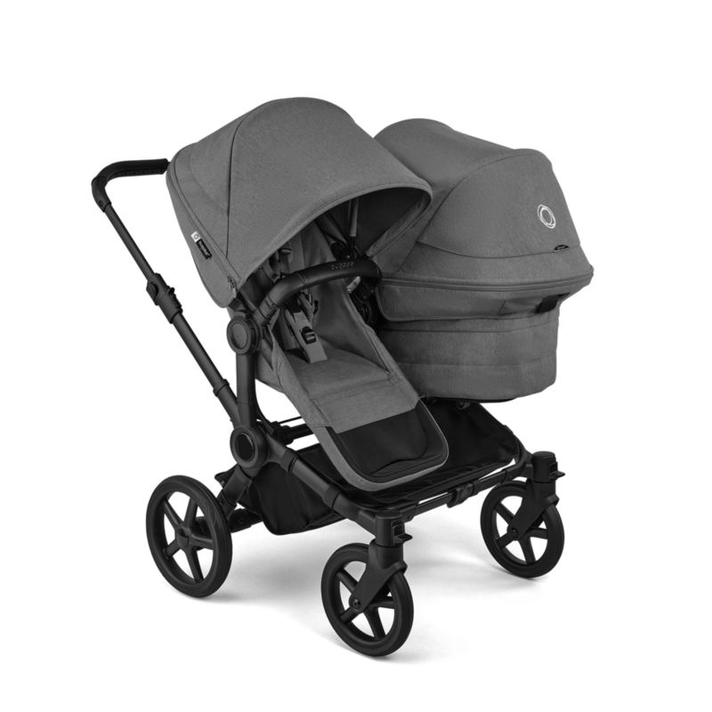 Bugaboo Donkey 6 Baby Stroller Moon Grey Sibling Seat - image 2 of 5