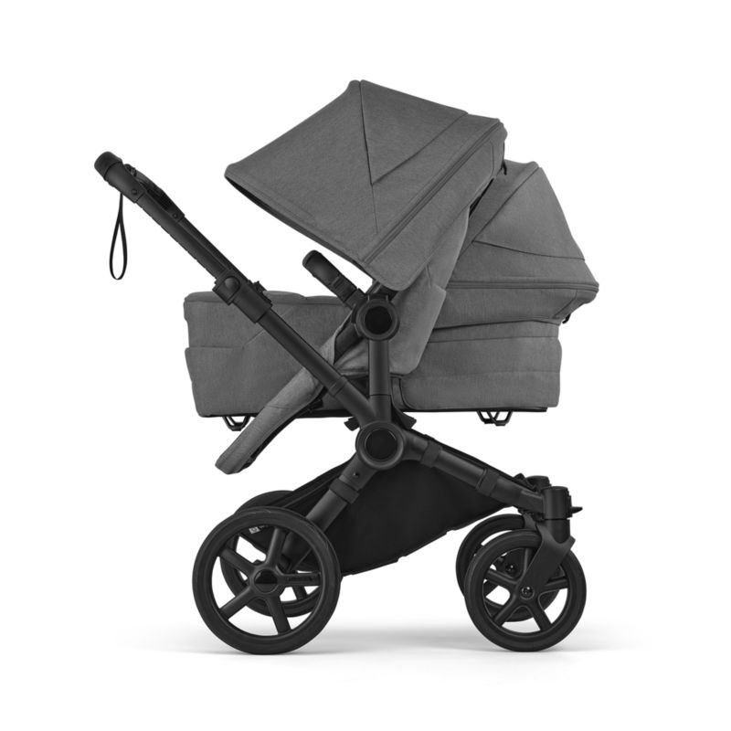 Bugaboo Donkey 6 Baby Stroller Moon Grey Sibling Seat - image 3 of 5
